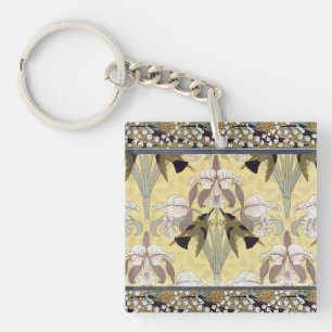 Colibris, Orchidées, Fermes de Maidenhair Art Nouv