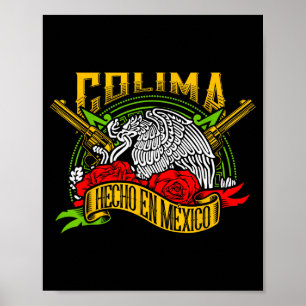 Colima Mexiko Souvenir Hispanic Heritage Month Mex Poster