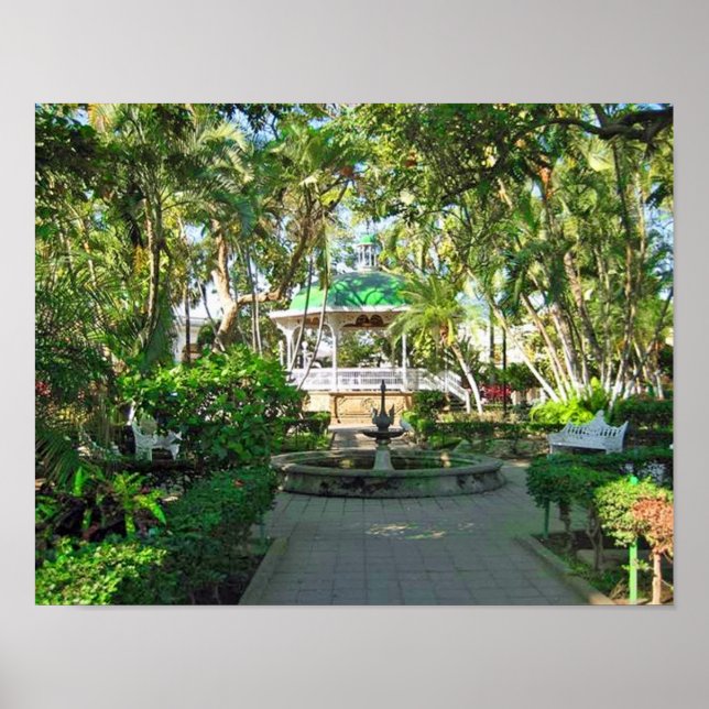 Colima, Mexique Poster 14"x11" (Devant)