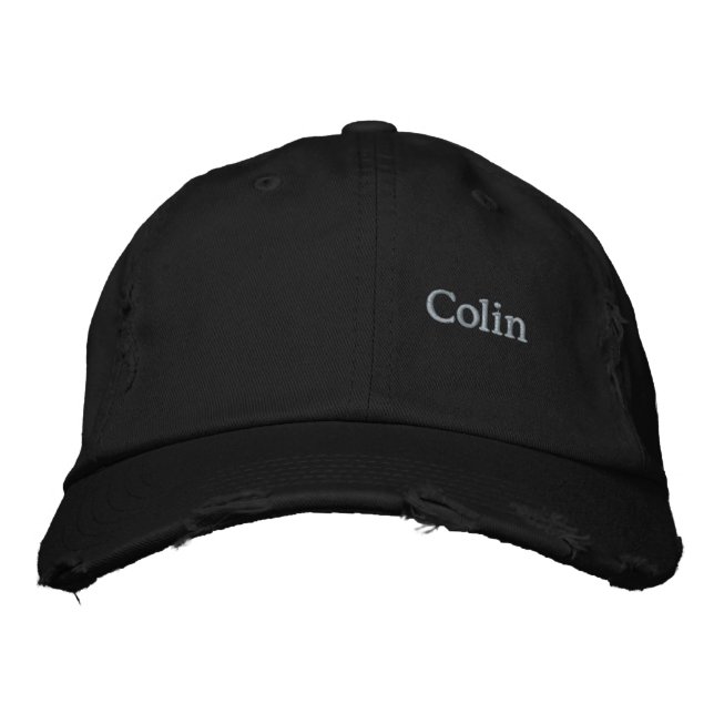 Colin bestickte Männer Name, Bestickte Baseballkappe (Vorderseite)