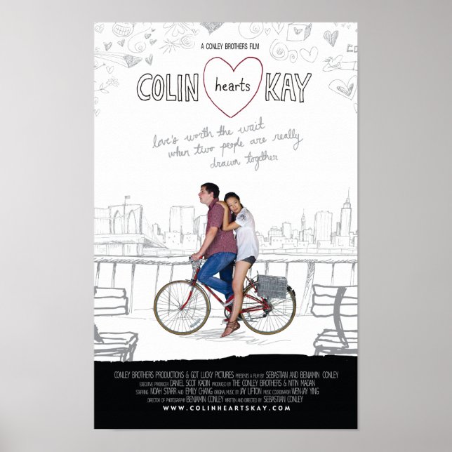 Colin Hearts Kay - affiche 11 x 17 (Devant)