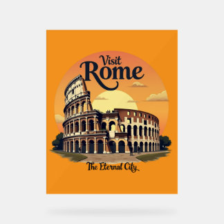 Colisée Rome Conception Vintage