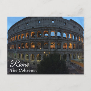 Colisée, Rome, Italie à Dusk - Carte postale