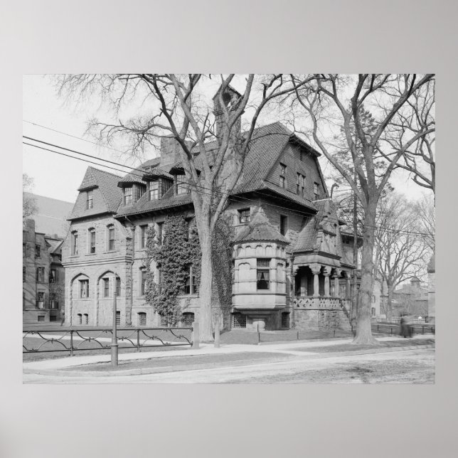 Colister Fraternity House (Universität Yale) Poster (Vorne)