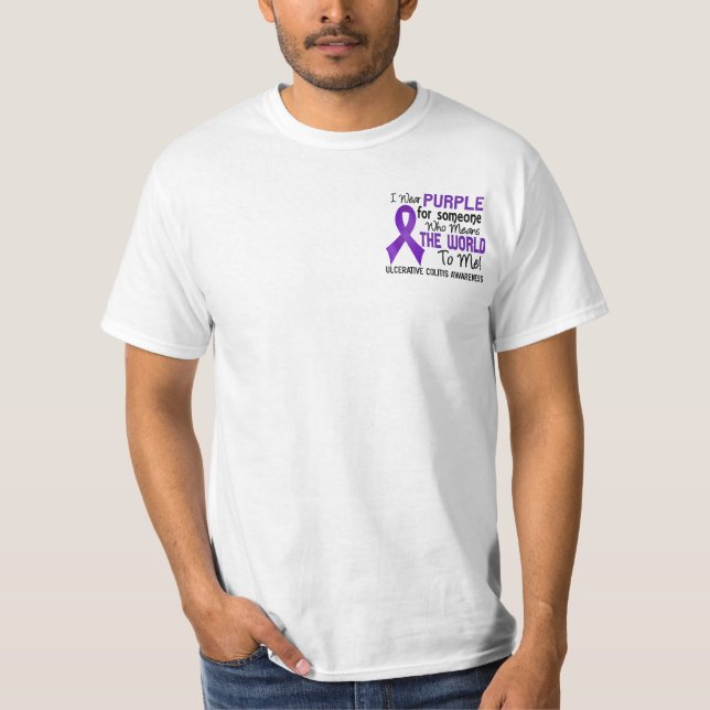 Colitis ulcerosa bedeutet Welt zu mir 2 T-Shirt (Vorderseite)