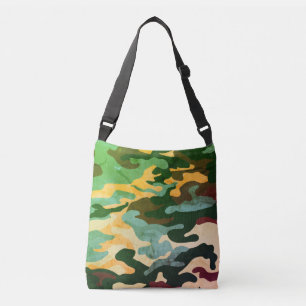 Coll Camouflage Pattern Tasche