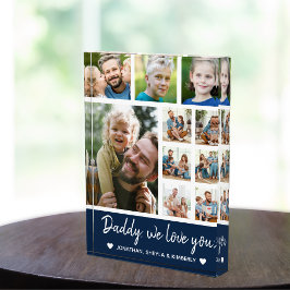 Collage 10 Photos gift for Dad Fotoblock