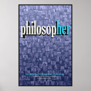 Collage 1 (Blau-) Plakat