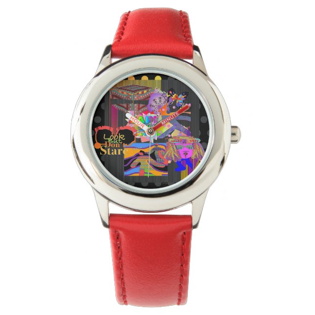 Collage Armbanduhr (Vorderseite)