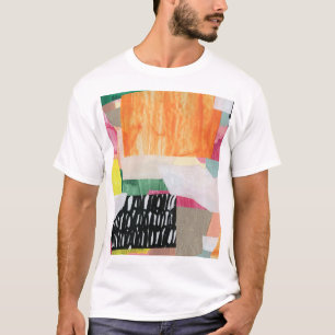 Collage Art, modern bunt abstrakt. T-Shirt