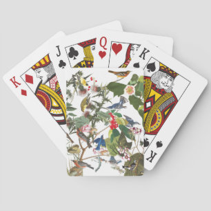 Collage Audubon d'oiseaux Cartes de jeu de la faun