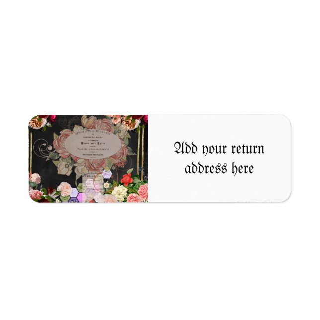 Collage aus Shabby Chic, französisch chic, ländlic (Vorne)