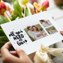 Collage Couple Foto & Alles, was Sie brauchen, ist