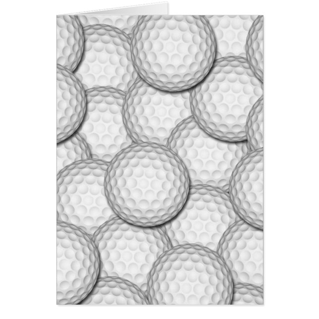 Collage de boules de golf (Devant)