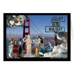 collage de diagramme d'art d'astrologie