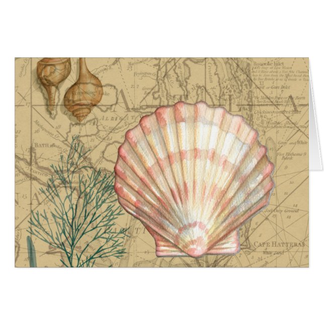 Collage de la carte côtière (Devant horizontal)