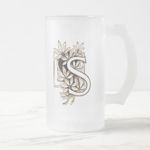 Collage de la lettre vintage "S" - Mug