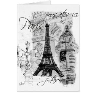 Collage de la Tour Eiffel à Paris