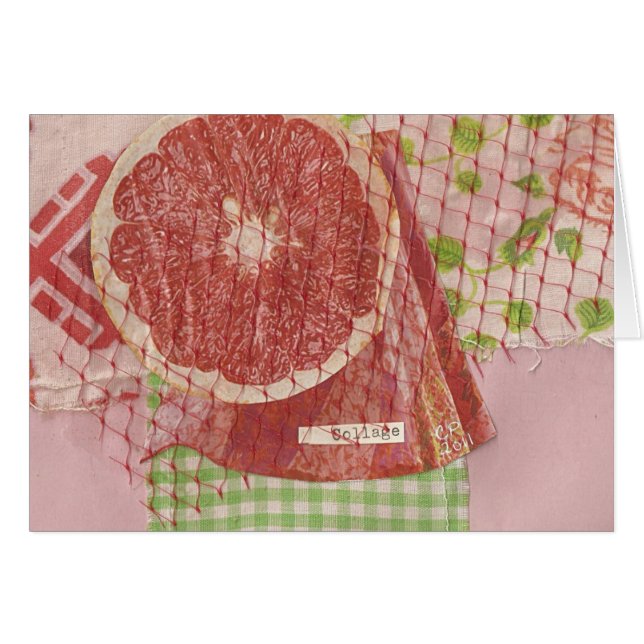 Collage de pamplemousse (Devant horizontal)