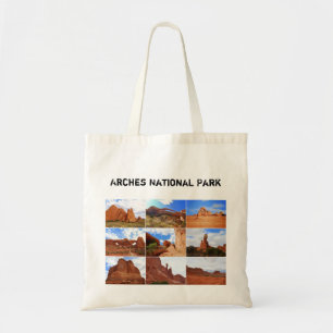 Collage de parc national de voûtes, Utah, sac