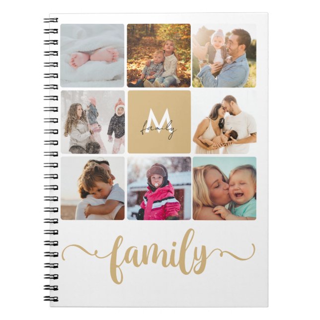 Collage de photos douces Inspirer Journal de famil (Devant)