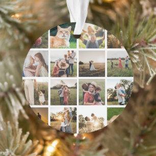 Collage de photos Famille personnalisée