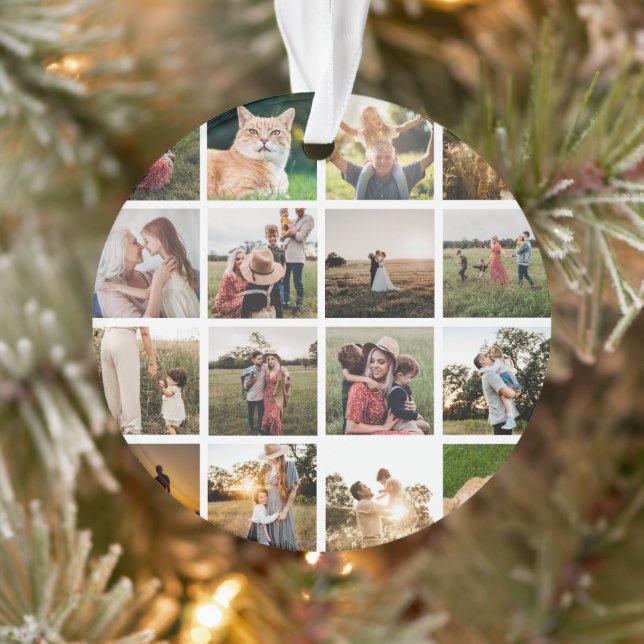 Collage de photos Famille personnalisée (Arbre)