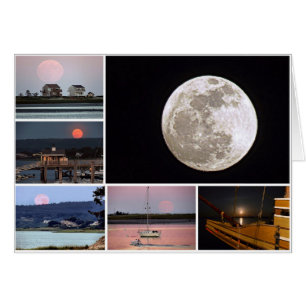Collage de Pleines lunes sur le port de Plymouth