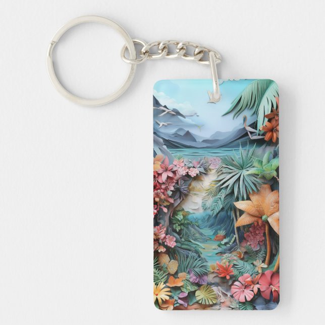 Collage de style Tropical £ (Devant)