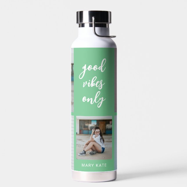 Collage de trois mots EDITABLE COULEUR Bouteille d (Gauche)