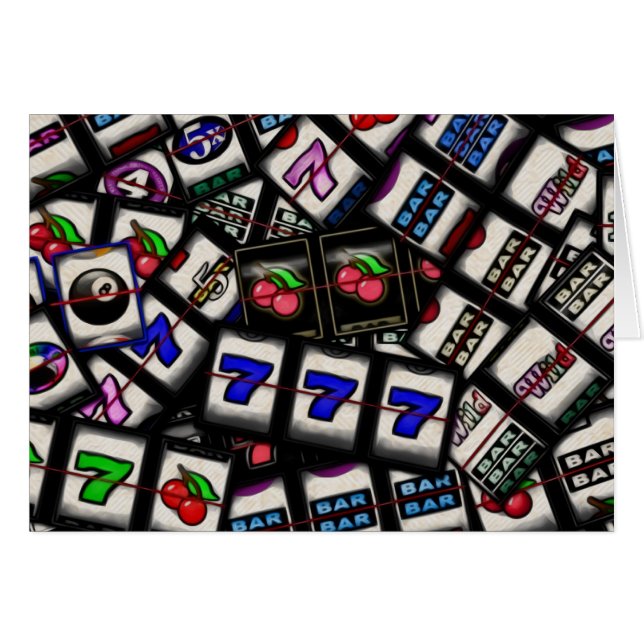 Collage des bobines de machine à sous (Devant horizontal)