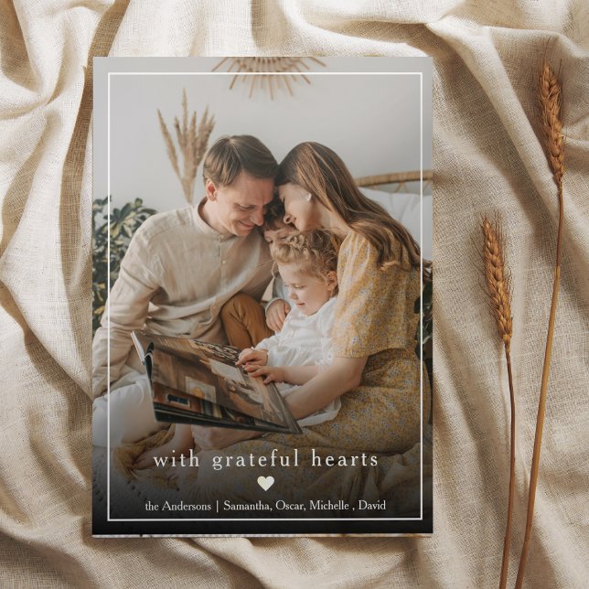 Collage Family Foto | Dankend und Familienname (Von Creator hochgeladen)