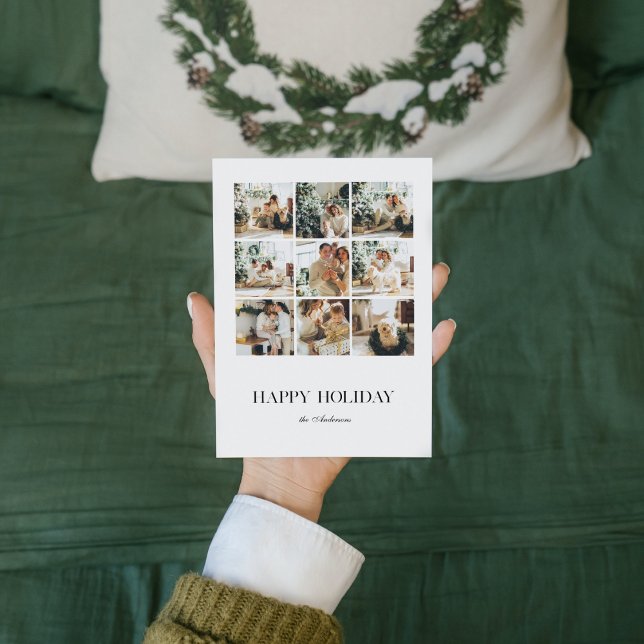 Collage Family Foto | Moderner glücklicher Urlaub (Von Creator hochgeladen)