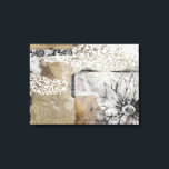 Collage Fleur II Leinwanddruck<br><div class="desc">floral</div>