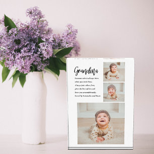 Collage Foto & Beste Oma je Bestes Schönheitsgesch