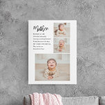 Collage Foto & Bestes Mutterquote Schönes Geschenk Leinwanddruck<br><div class="desc">Collage Foto & Bestes Mutterquote Schönes Geschenk. Bestes Personalisiertes Geschenk für Mütter Tag,  Weihnachten,  Frauentag oder Mama Geburtstag. Überraschende Mama mit einem Geschenk,  das so Phantastisch ist wie sie.</div>