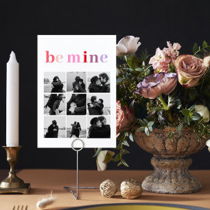 Collage Foto Farbenfroh sei ein Valentingeschenk Magnetkarte