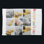 Collage Foto | Farbenfrohe Feiertage Geschirrtuch<br><div class="desc">Freuen Sie sich auf das bunte Happy Holiday Collage Foto,  eine reizvolle Ergänzung zu Ihrer festlichen Dekoration oder ein nachdenkliches Geschenk für Ihre Lieben. Diese einzigartige Collage bietet eine lebendige Mischung aus Urlaubsfotos,  die das Wesen Ihrer gepflegten Momente erfassen.</div>