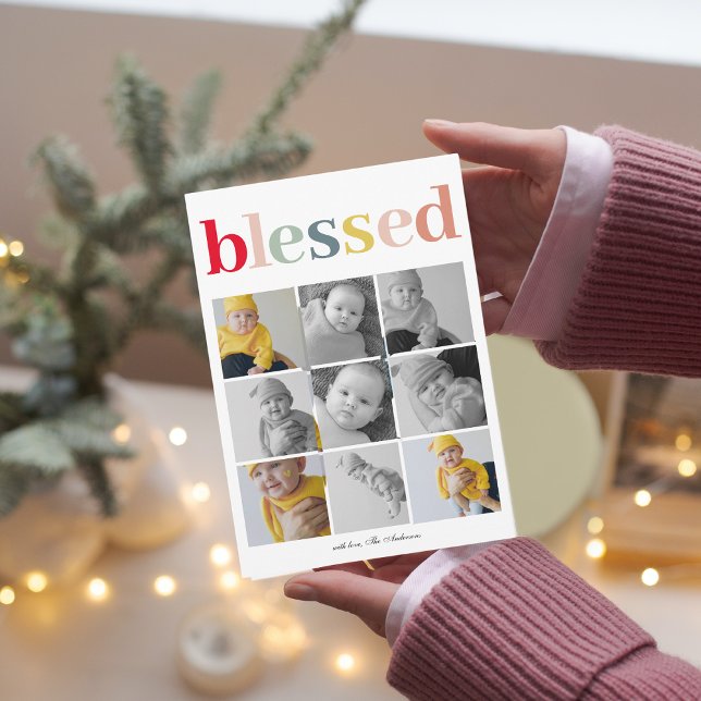 Collage Foto | Happy Holiday Colorful gesegnet (Von Creator hochgeladen)