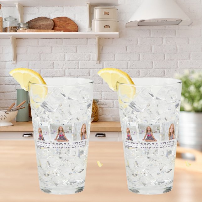 Collage Foto Lila Beste Mama je Geschenk Glas (Von Creator hochgeladen)