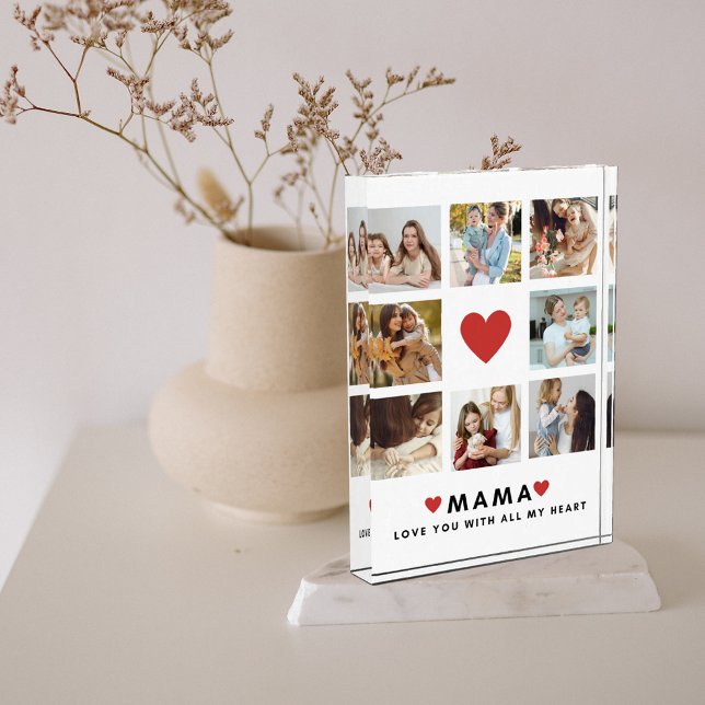 Collage Foto Mama Wir Liebe Sie beste Mutter Gesch (Von Creator hochgeladen)