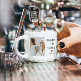 Collage Foto | Mein Opa ist mein Valentingeschenk Espressotasse