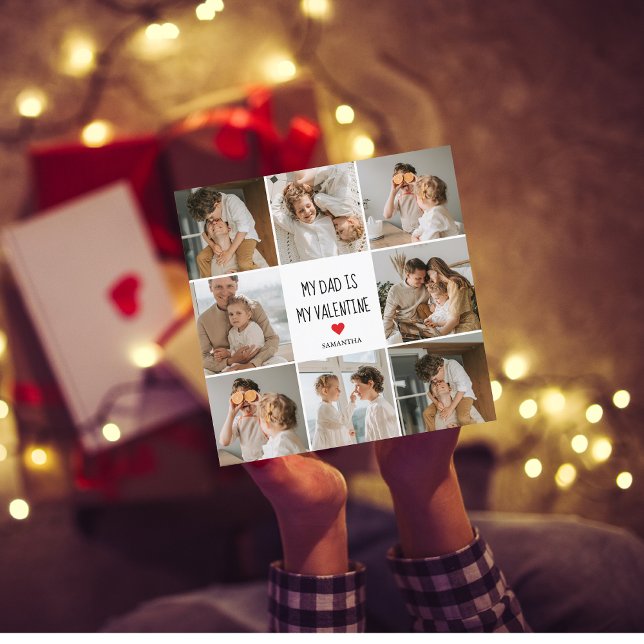 Collage Foto | Mein Vater ist mein Valentingeschen (Von Creator hochgeladen)