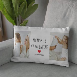 Collage Foto   Meine Mama ist mein Valentingeschen Lendenkissen