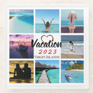 Collage Foto Personalisiert Untersetzer