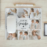 Collage Foto | Wir Liebe Sie Opa-Geschenk Mousepad<br><div class="desc">Collage Foto | Wir Liebe Sie Opa-Geschenk</div>