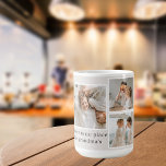 Collage Foto & Zitat Bestes Grandma-Geschenk Kaffeetasse<br><div class="desc">Ein Collage Foto & Quote Bestes Oma Geschenk ist ein nachdenkliches und personalisiertes Geschenk für eine geliebte Großmutter. Dieses Geschenk enthält in der Regel eine Collage von Fotos, in denen die Großmutter, ihre Kinder, Enkel und andere Angehörige aufgeführt sind. Die Fotos sind kreativ und künstlerisch gestaltet, mit verschiedenen Größen und...</div>