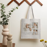 Collage Foto & Zitat Bestes Grandma-Geschenk Tragetasche<br><div class="desc">Ein Collage Foto & Quote Bestes Oma Geschenk ist ein nachdenkliches und personalisiertes Geschenk für eine geliebte Großmutter. Dieses Geschenk enthält in der Regel eine Collage von Fotos, in denen die Großmutter, ihre Kinder, Enkel und andere Angehörige aufgeführt sind. Die Fotos sind kreativ und künstlerisch gestaltet, mit verschiedenen Größen und...</div>