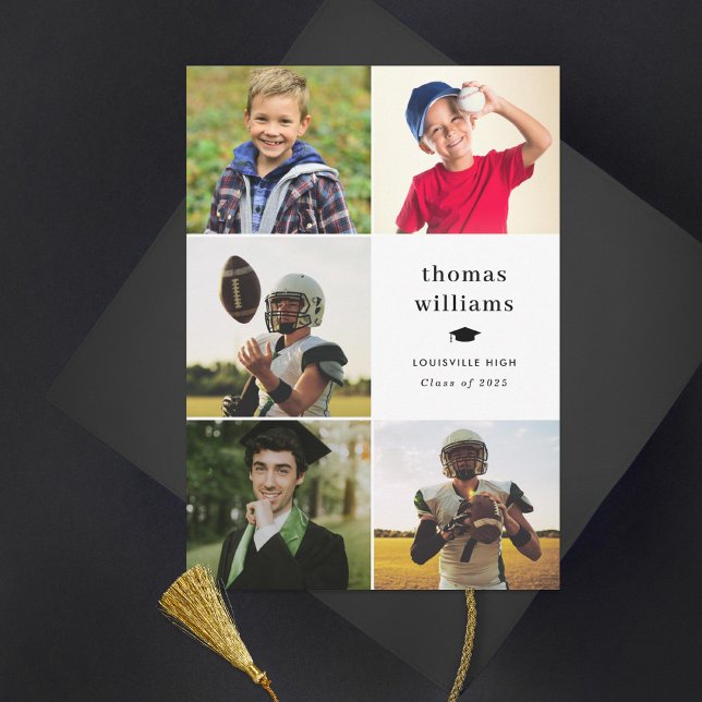 Collage Grad Foto Ankündigung (Von Creator hochgeladen)