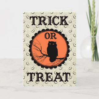 Collage Halloween vintage - Carte